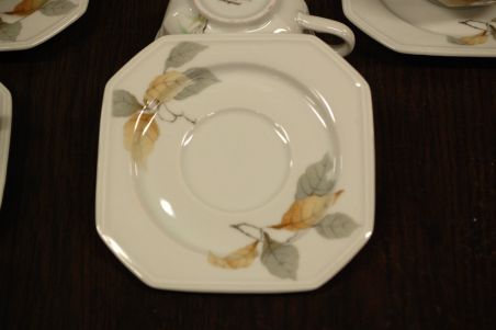 (n-7514/2) Villeroy & Boch Callo Erlengrund, kohvi/teetassid-taldrikud, 4tk