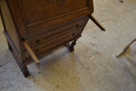 (n-7517) Sekretär, kummut, kirjutuslaud