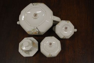 (n-7514/3) Villeroy & Boch Callo Erlengrund, teekann, koorekann ja suhkrukauss