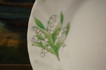 (n-7521/1) Bavaria Seltmann Weiden, piibelehtedega praetaldrikud, 6tk 2