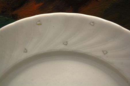 (n-7521/1) Bavaria Seltmann Weiden, piibelehtedega praetaldrikud, 6tk