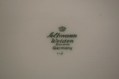 (n-7521/1) Bavaria Seltmann Weiden, piibelehtedega praetaldrikud, 6tk