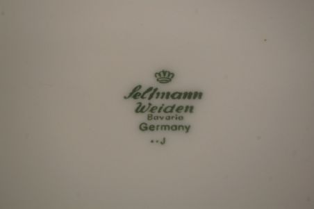 (n-7521/1) Bavaria Seltmann Weiden, piibelehtedega praetaldrikud, 6tk