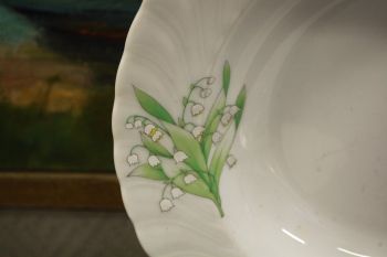 (n-7521/2) Bavaria Seltmann Weiden, piibelehtedega supi-pastataldrikud, 6tk 2