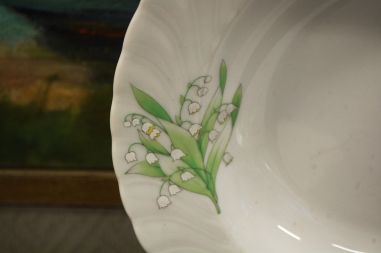 (n-7521/3) Bavaria Seltmann Weiden, piibelehtedega supi-pastataldrikud, 4tk