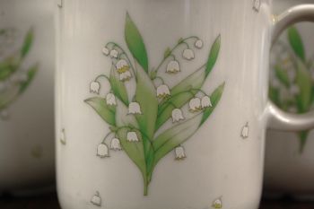 (n-7521/7) Bavaria Seltmann Weiden, piibelehtedega kruusid, 3tk 2