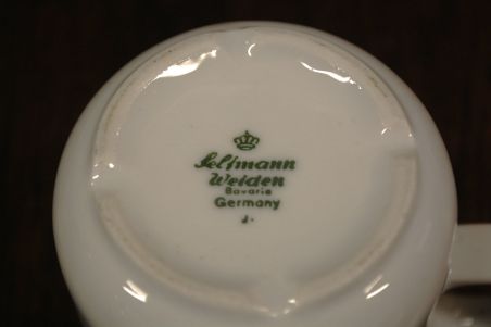 (n-7521/7) Bavaria Seltmann Weiden, piibelehtedega kruusid, 3tk