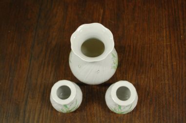 (n-7521/8) Bavaria Seltmann Weiden, piibelehtedega vaaside komplekt