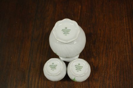 (n-7521/8) Bavaria Seltmann Weiden, piibelehtedega vaaside komplekt