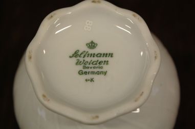 (n-7521/8) Bavaria Seltmann Weiden, piibelehtedega vaaside komplekt