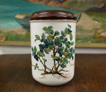 (n-7523/3) Villeroy & Boch Botanica kõrge puitkaanega toos Vaccinium myrtillus