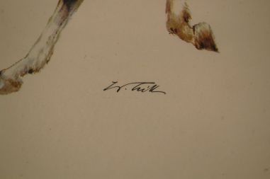 (n-7524) Raamitud militaarteemalised pildid, 2tk