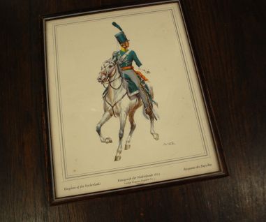 (n-7524) Raamitud militaarteemalised pildid, 2tk