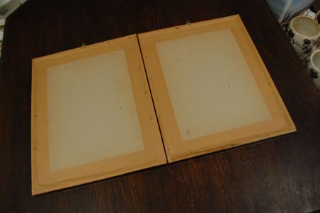 (n-7524) Raamitud militaarteemalised pildid, 2tk