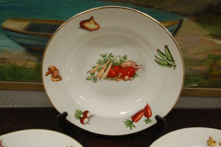 (n-7526/1) Moulin des Loups köögiviljadega supi-pastataldrikud, 6tk