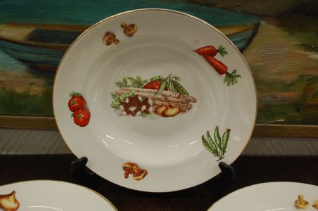 (n-7526/1) Moulin des Loups köögiviljadega supi-pastataldrikud, 6tk