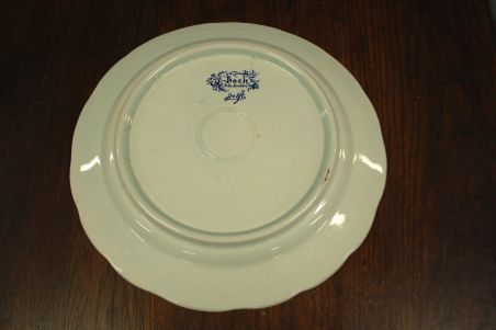 (n-7528) Boch Delft, suur mereteemaline  vaagen-seinataldrik