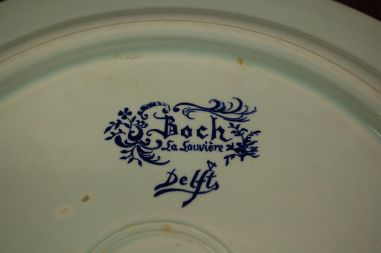 (n-7528) Boch Delft, suur mereteemaline  vaagen-seinataldrik