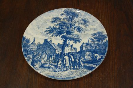 (n-7530/1) Delfts Blaw, suur vaagen-seinataldrik "Sügis"