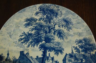 (n-7530/1) Delfts Blaw, suur vaagen-seinataldrik "Sügis"