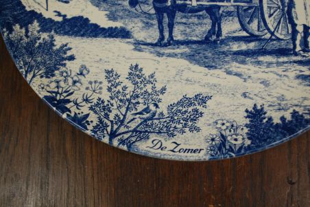 (n-7530/2) Delfts Blaw, suur vaagen-seinataldrik "Suvi"