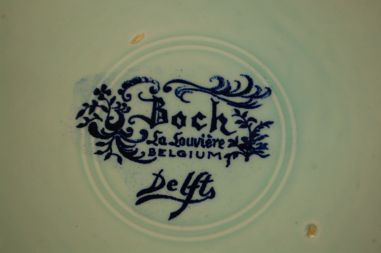 (n-7531) Boch Delft, suur kõrtsiteemaline  vaagen-seinataldrik