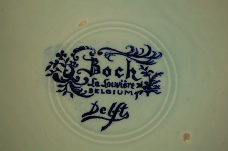 (n-7531) Boch Delft, suur kõrtsiteemaline  vaagen-seinataldrik