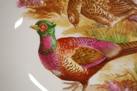 (n-7532/1) Porcelaine de Limoges, lindudega suur kauss