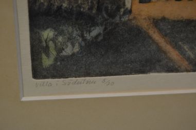 (L-747) Signeeritud, nummerdatud töö