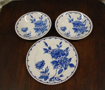 (n-7563) Broadhurst Staffordshire, Victoria  vaagen ja -2 kaussi komplektis