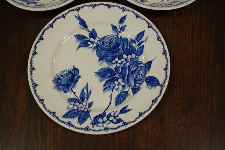 (n-7563) Broadhurst Staffordshire, Victoria  vaagen ja -2 kaussi komplektis