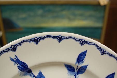 (n-7563) Broadhurst Staffordshire, Victoria  vaagen ja -2 kaussi komplektis