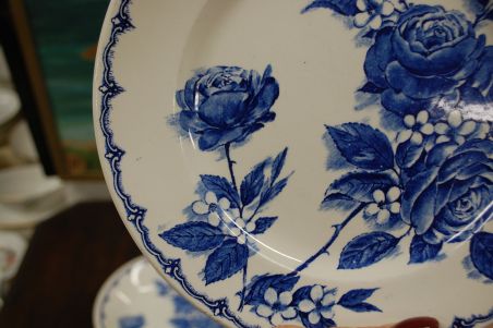 (n-7563) Broadhurst Staffordshire, Victoria  vaagen ja -2 kaussi komplektis