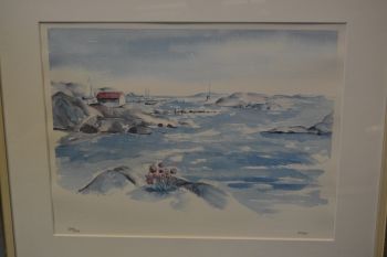 (L-750) Ingrid Puke signeeritud rannavaade 2