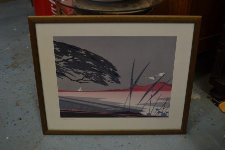 (n-7574) Signeeritud luikedega graafika