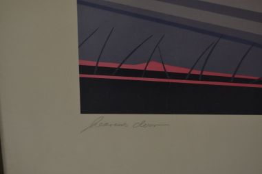 (n-7574) Signeeritud luikedega graafika