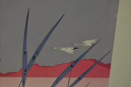 (n-7574) Signeeritud luikedega graafika