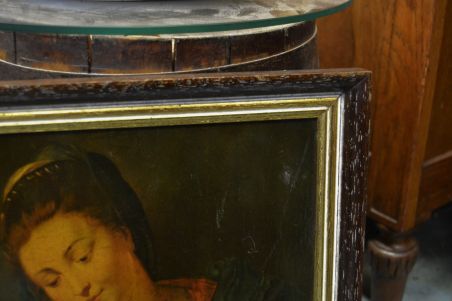 (n-7575) Rubensi maali Madonna magava lapsega, repro