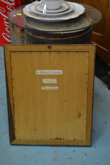 (n-7575) Rubensi maali Madonna magava lapsega, repro