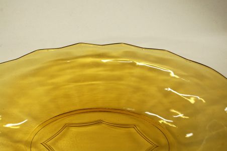 (n-7573) Kollane klaaskauss