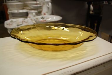 (n-7573) Kollane klaaskauss