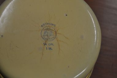 (n-7460) Metallist emailitud köögiriistad, 4 tk komplektis