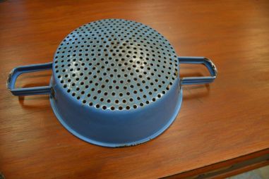 (n-7461) Metallist emailitud köögiriistad 3 tk komplektis