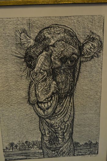 (p-1098) Viiralti trükirepro Kaameli pea 2