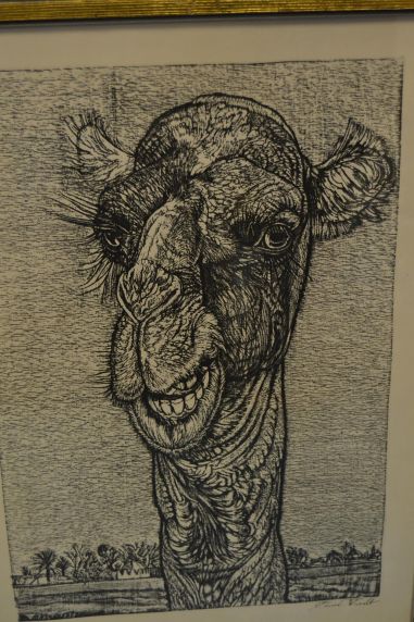 (p-1098) Viiralti trükirepro Kaameli pea