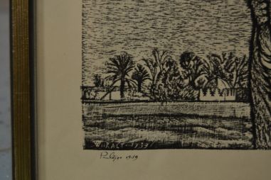 (p-1098) Viiralti trükirepro Kaameli pea