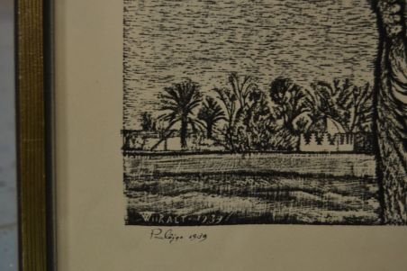 (p-1098) Viiralti trükirepro Kaameli pea