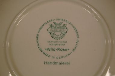 (n-7578/2) Villeroy & Boch Wild Rose, kohvitassid-taldrikud, 6tk
