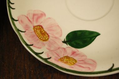 (n-7578/2) Villeroy & Boch Wild Rose, kohvitassid-taldrikud, 6tk