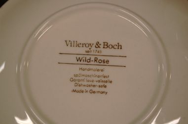 (n-7578/3) Villeroy & Boch Wild Rose, kohvitassid-taldrikud, 6tk